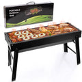 24 in Stainless Steel Foldable Portable Charcoal Grill C624
