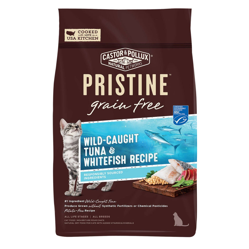 Grain Free Wild-Caught Tuna & Whitefish Cat Food - 3 lb Q959073