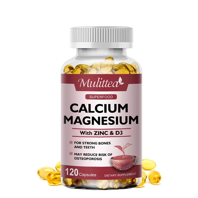 Calcium Magnesium Zinc With D3 120 Capsules Z107867