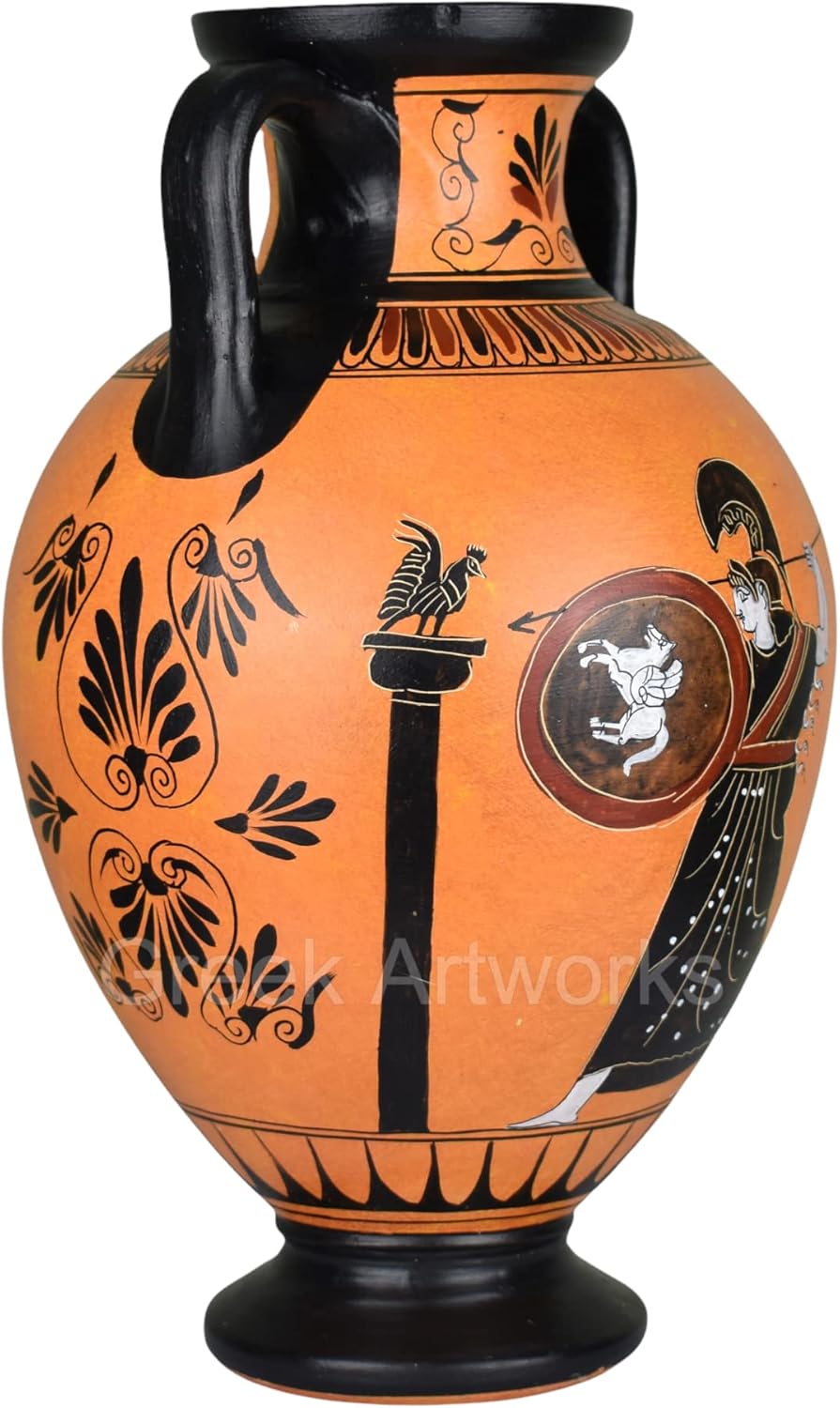 Ancient Greek Pottery Ceramic Amphora Vase Y979220