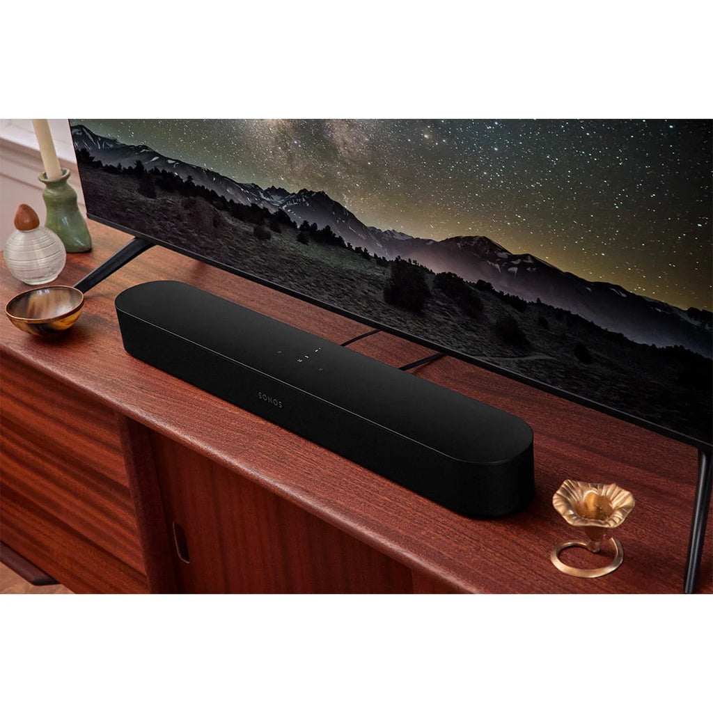 Black Compact Smart Sound Bar with Dolby Atmos N692583