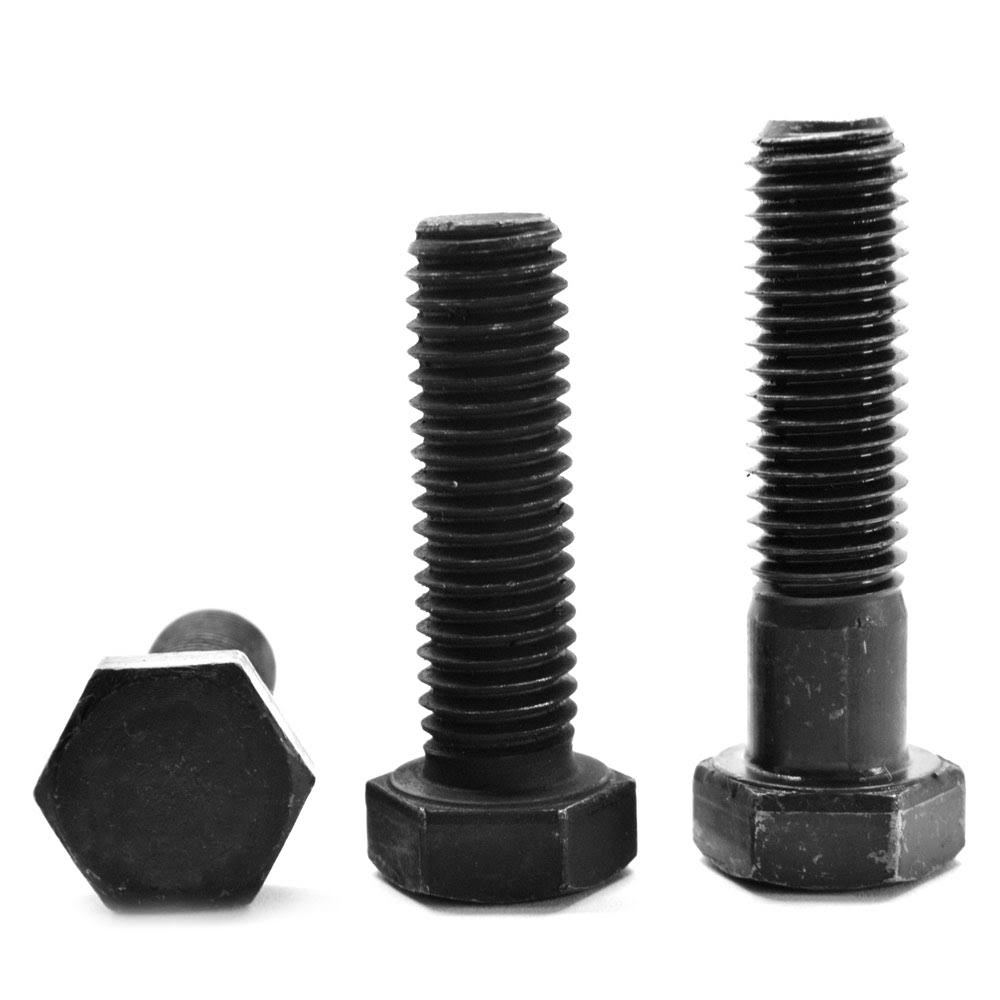 Fine Thread Grade 8 Hex Cap Screw Alloy Steel Black Oxide E648043