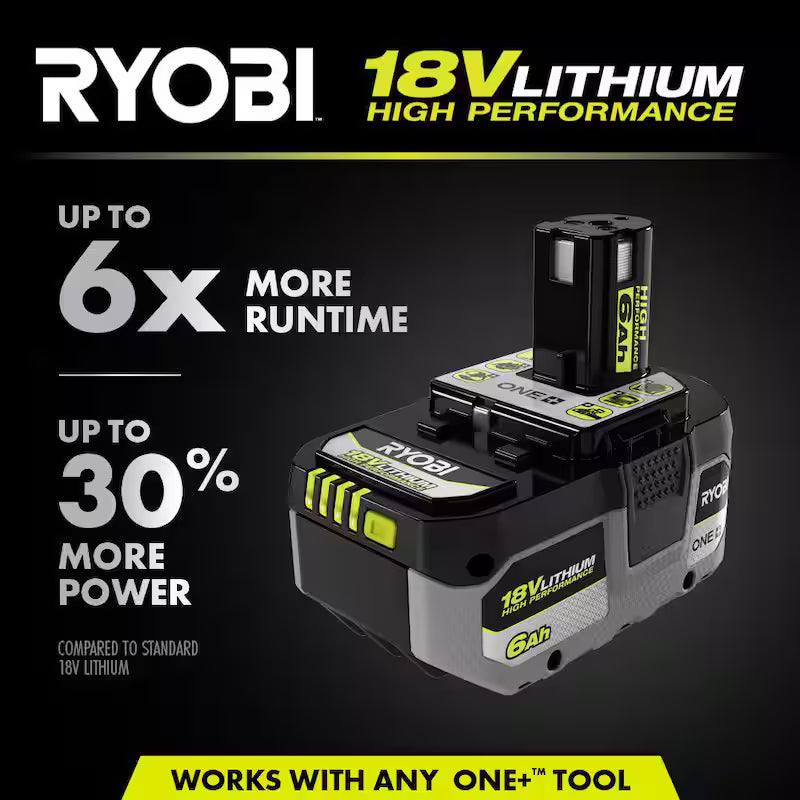 18V 6.0 Ah Lithium-Ion Battery and Charger Starter Kit N115