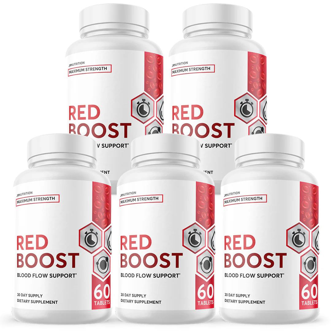 Blood Flow Support Dietary Supplement 60 Capsules 5 Pack Y831093