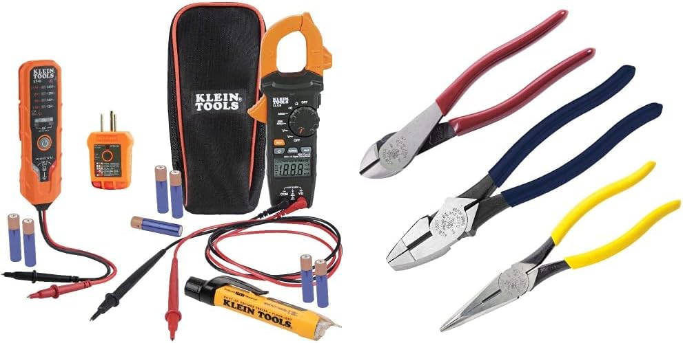 Electrical Voltage Test Kit with Clamp Meter S814