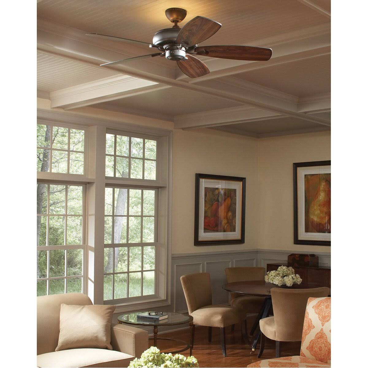 52 Ceiling Fan Brushed Steel R9035