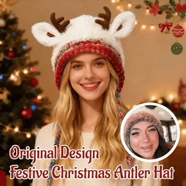 Christmas Antler Hat V3373