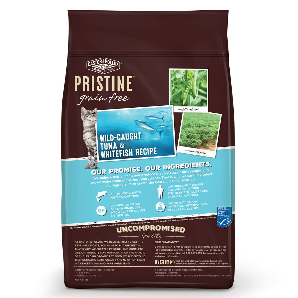 Grain Free Wild-Caught Tuna & Whitefish Cat Food - 3 lb Q959073