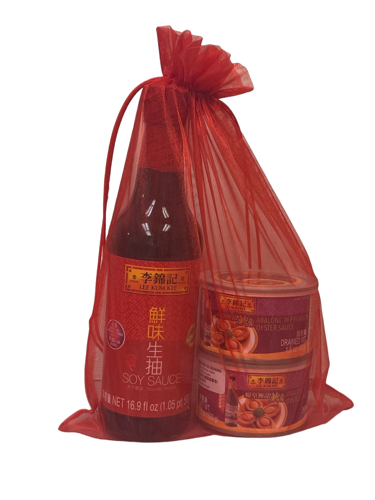 Lee Kum Kee Gift Set Abalone Oyster Sauce Soy Sauce V62381