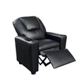 Black PU Leather Kids Recliner Chair Z771