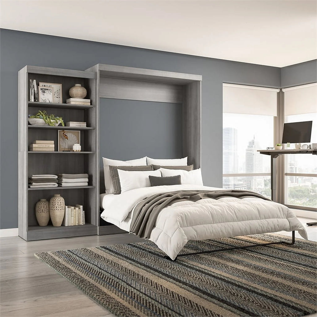 Queen Murphy Bed with Closet Organizer H9992