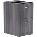 2 Drawer Weathered Charcoal Laminate Desking A31613