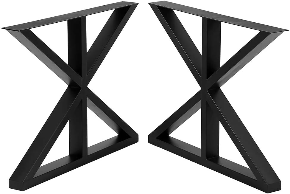 Black Metal Table Legs 2 PCS C576706