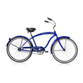Navy Blue 26x22 Beach Cruiser Bike V42214