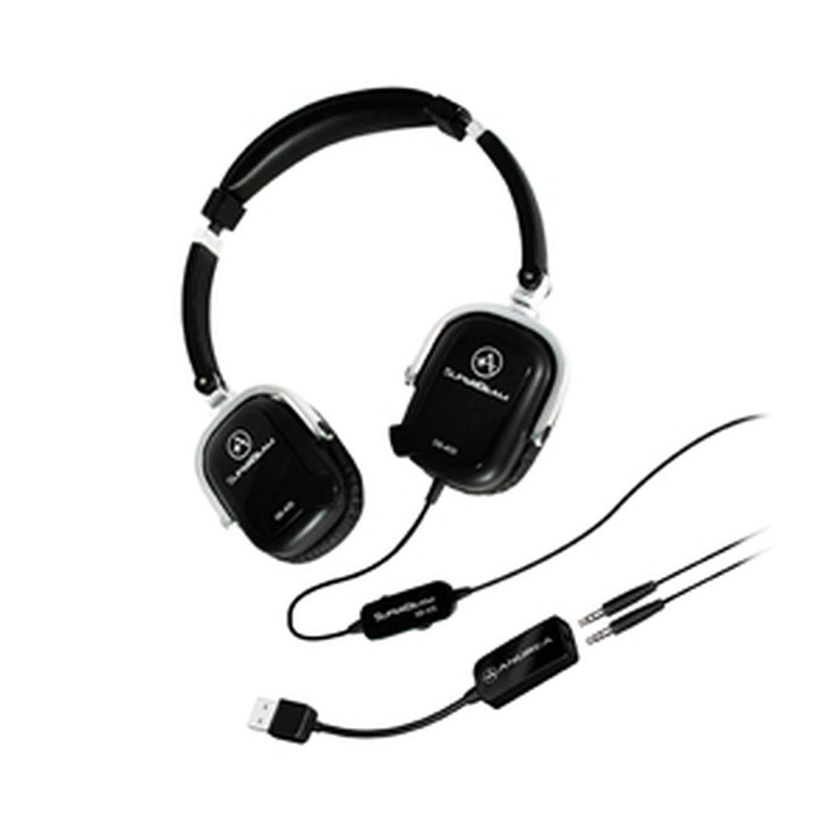 Black Both Ear Headset with Mics R29874