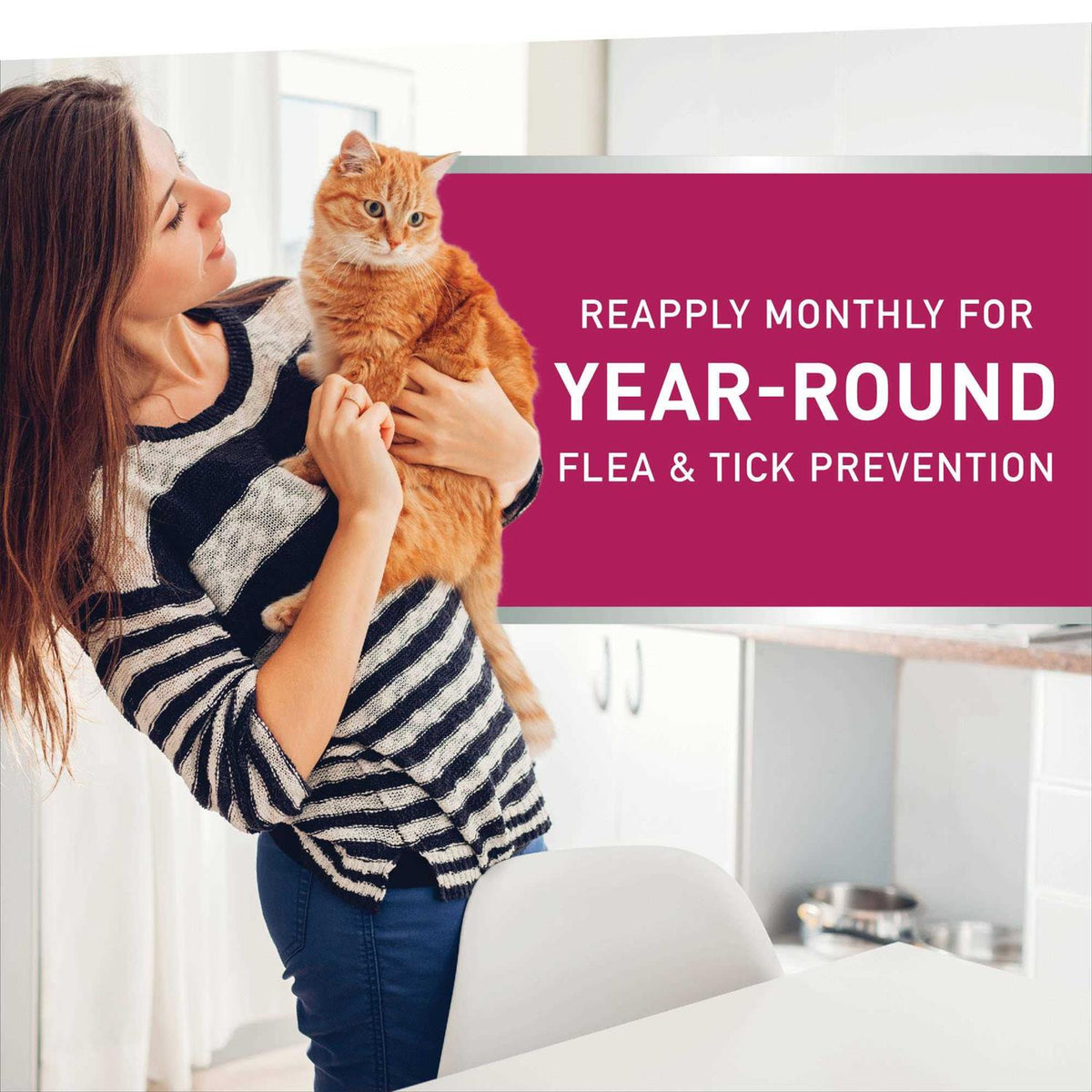 Flea and Tick Topical for Cats Q8075