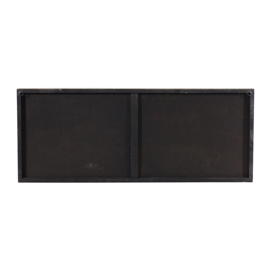 Brown Wood Mountain Geometric Wall Decor H987