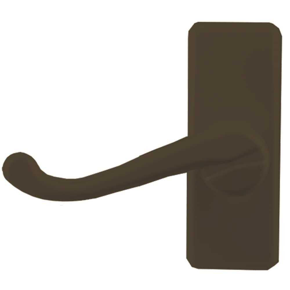 Brown Aluminum Hinged Screen Door V72148