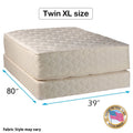 Twin XL Size Innerspring Mattress & Box Spring Set W574