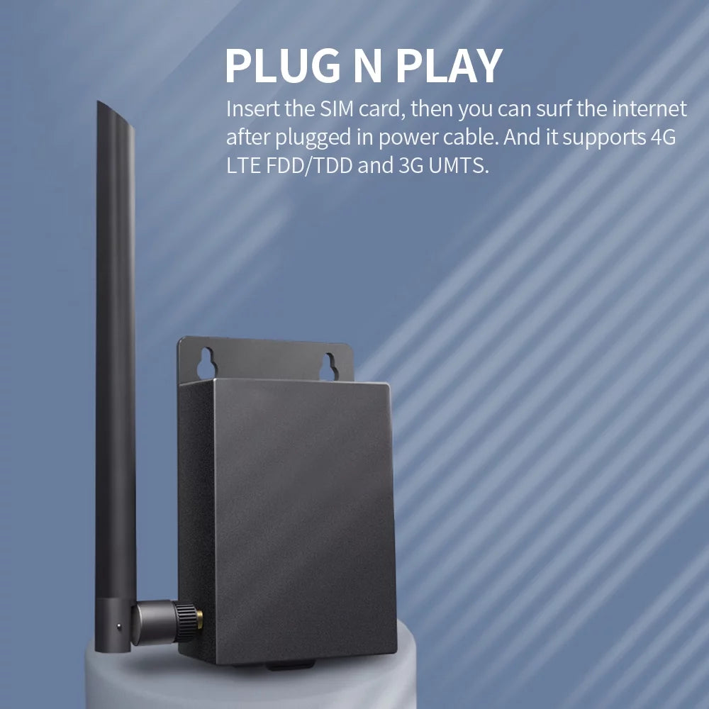 Outdoor Waterproof 4G Router with SIM Slot H88214