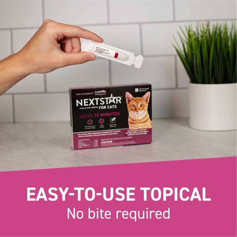 Flea and Tick Topical for Cats Q8075