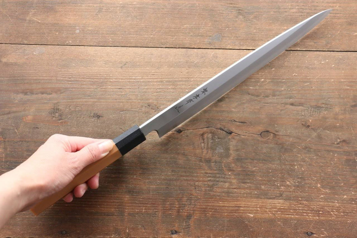 Japanese Yanagiba Knife 270mm Brown Handle B90846