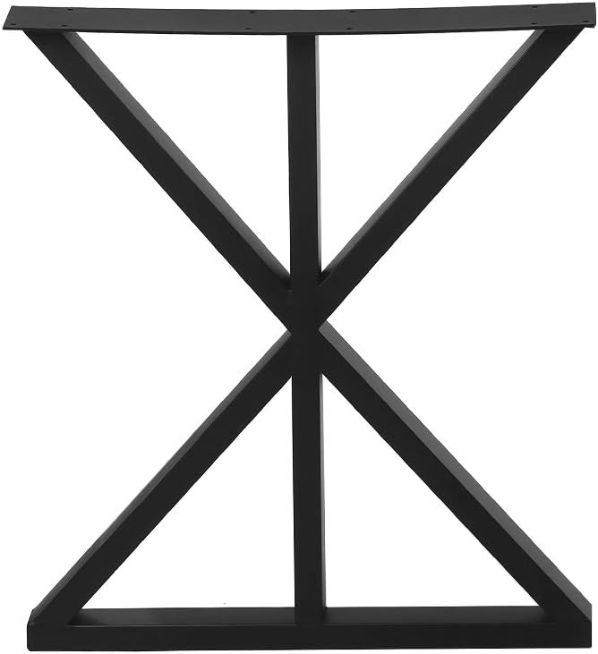 Black Metal Table Legs 2 PCS C576706
