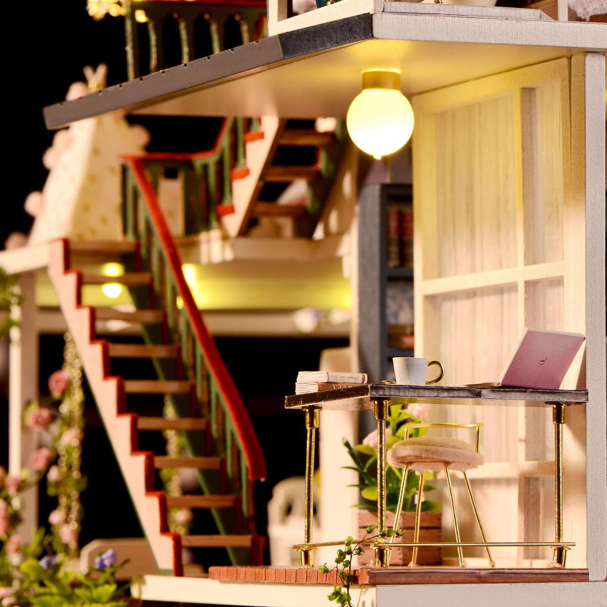 DIY Miniature Dollhouse Furniture Kit E71548