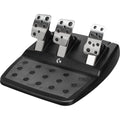 Black USB Steering Wheel + Pedals U845