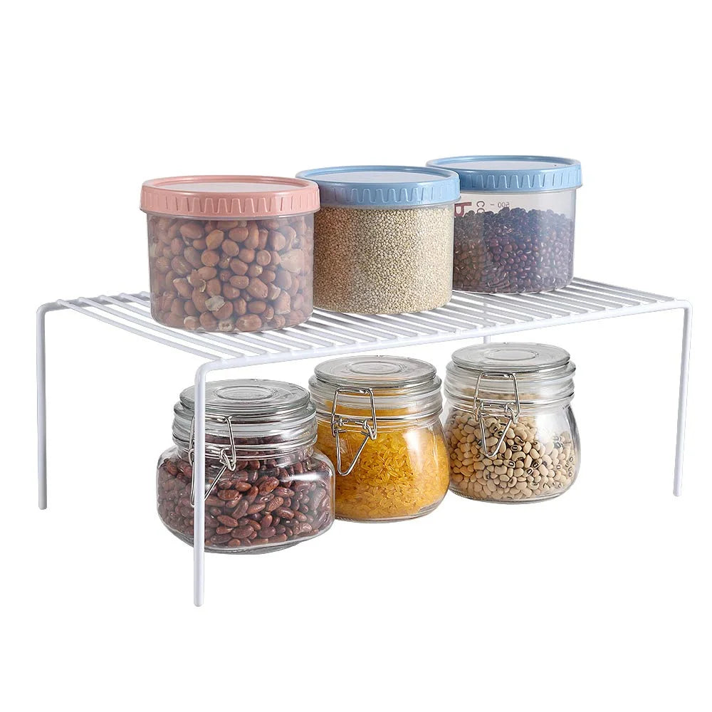 6 Pack Stainless Steel Storage Shelf Rack White L659