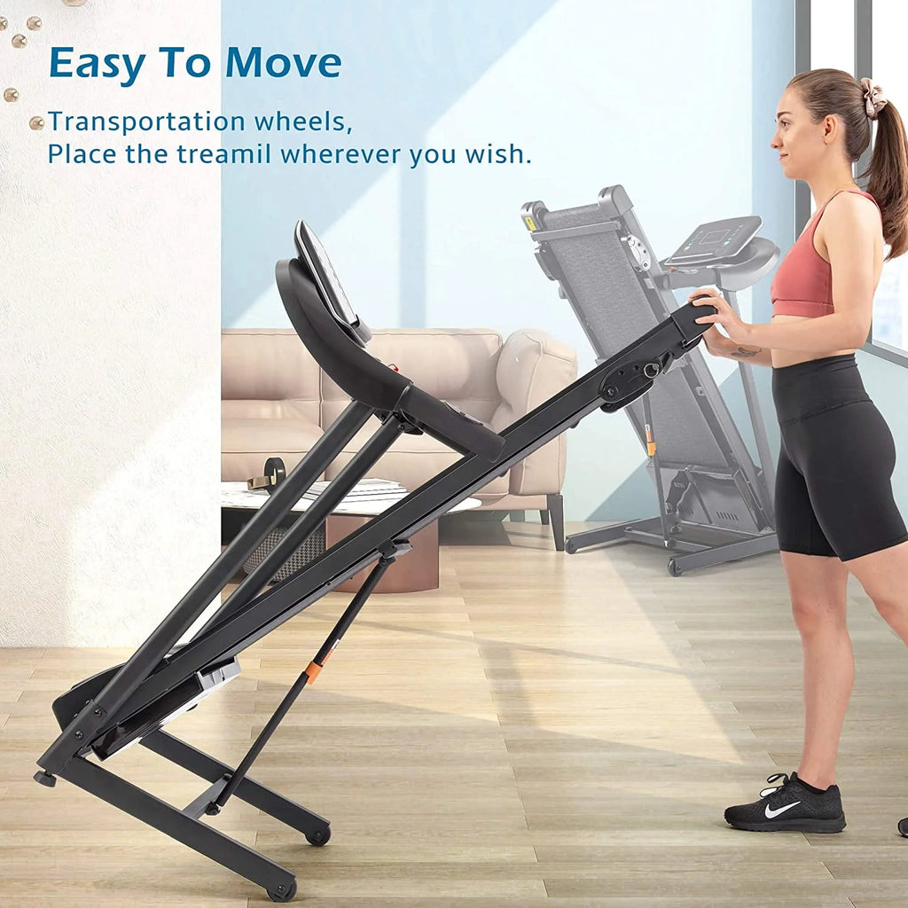 Folding 2.5HP Electric Treadmill E24218