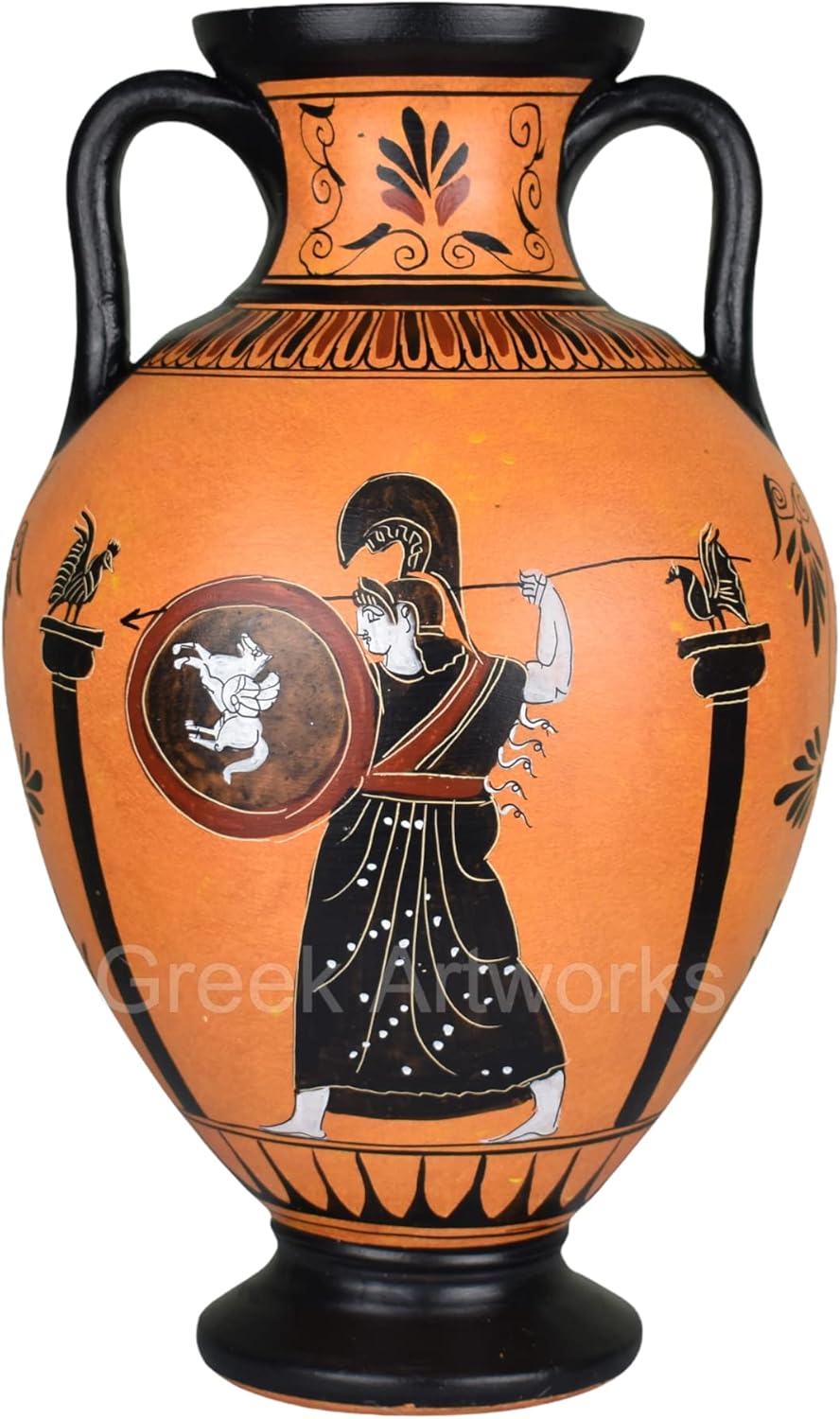 Ancient Greek Pottery Ceramic Amphora Vase Y979220