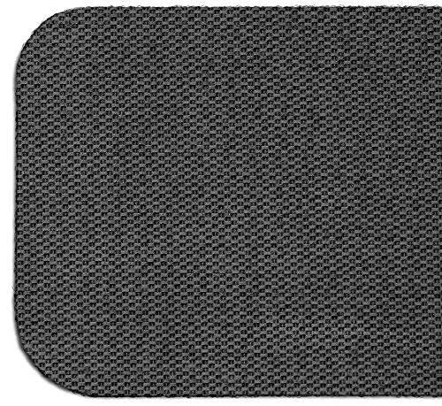 Set of 12 Skid-Resistant Carpet Stair Treads Smokey Black 9 in. x 36 in. V105802
