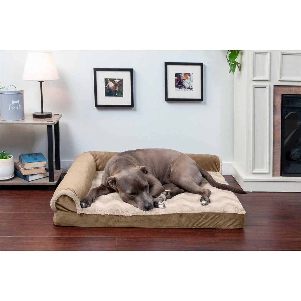 Velvet Chaise Lounge Dog Bed P839186
