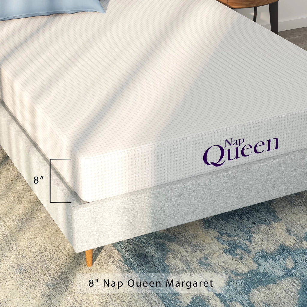 Twin 8" Charcoal Memory Foam Mattress V733841