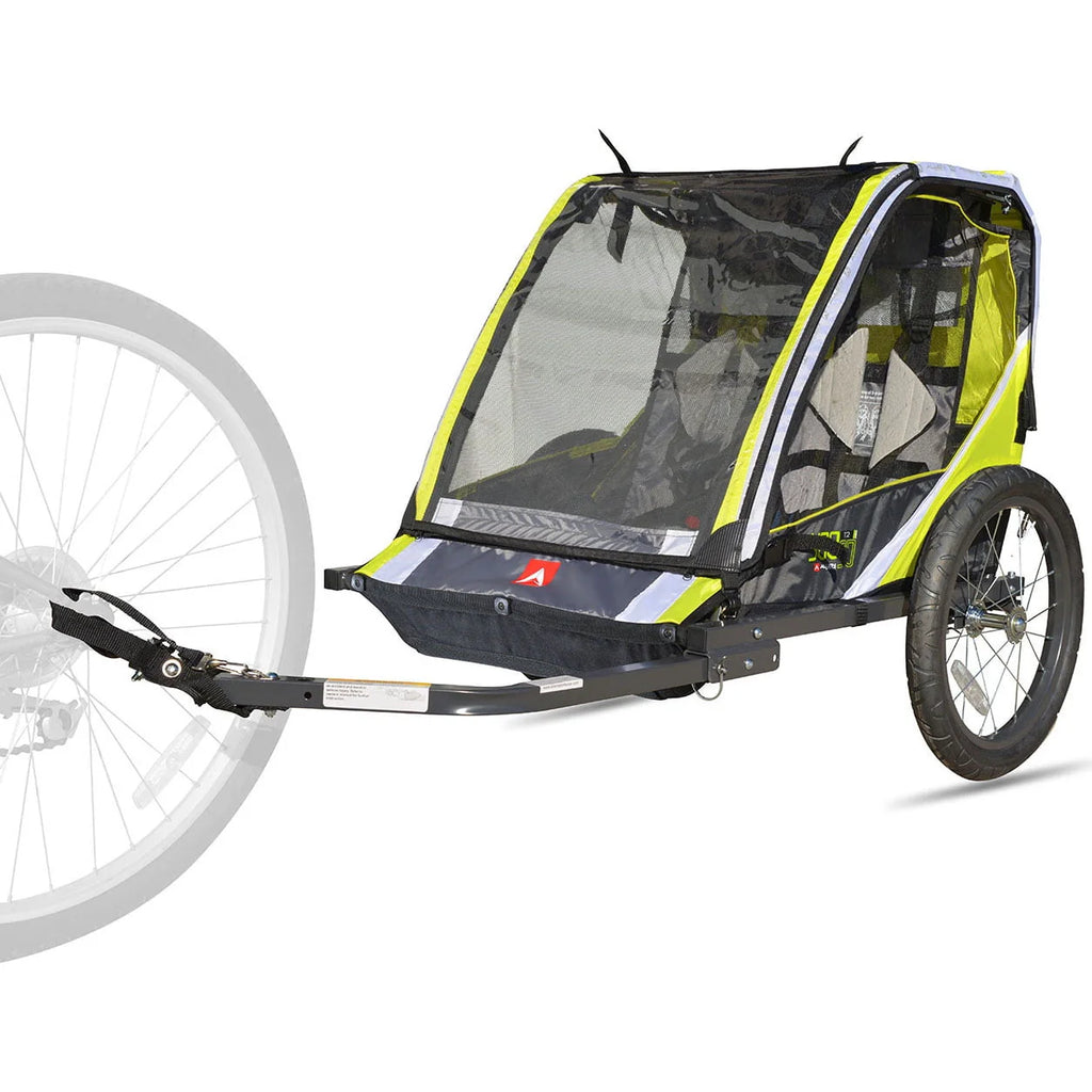Red Bicycle Trailer for 2-Children K7835