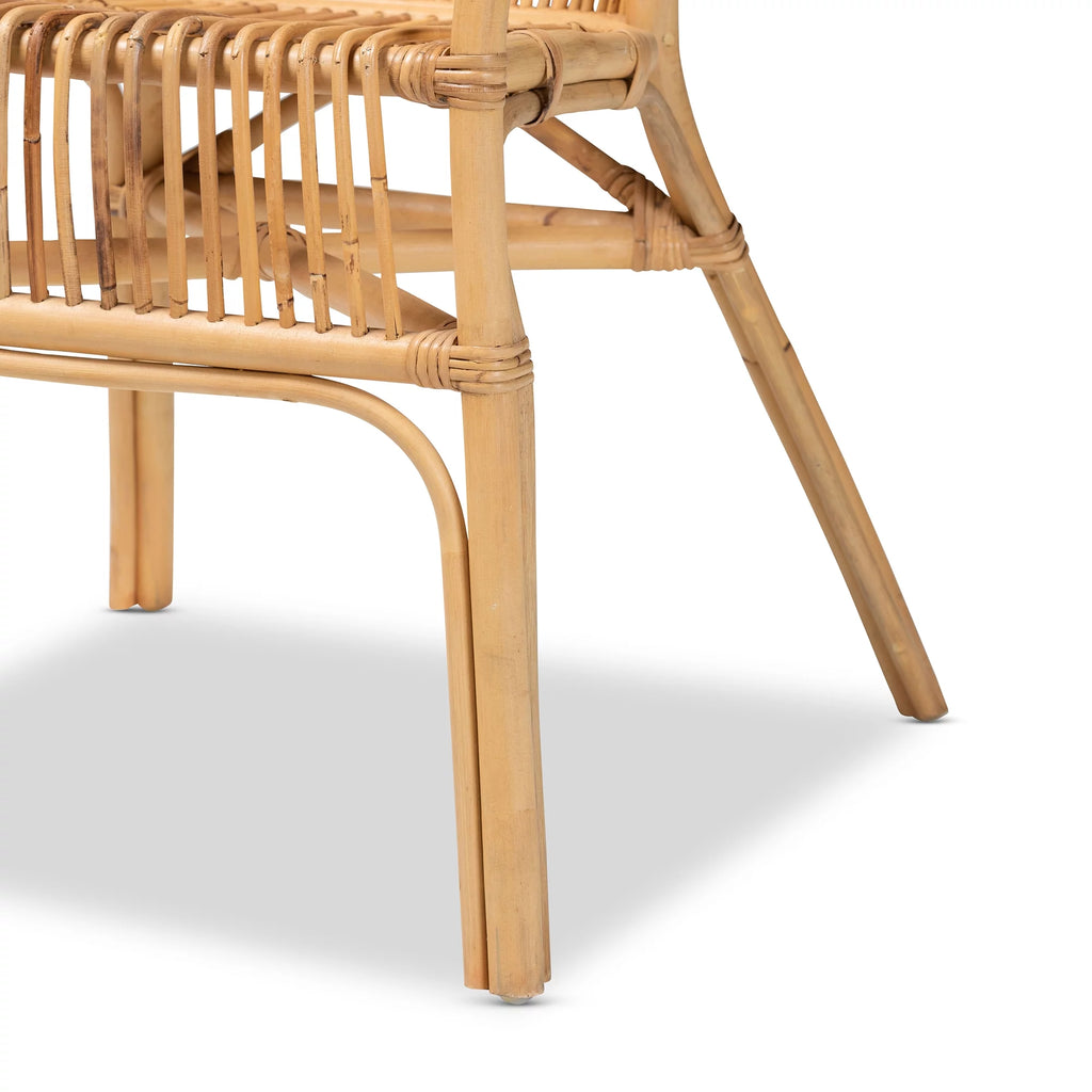Natural Brown Rattan Dining Chair K415
