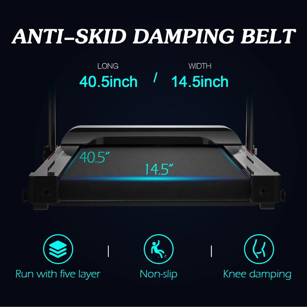 Folding Treadmill 2.5HP 220lb Weight Capacity L6217