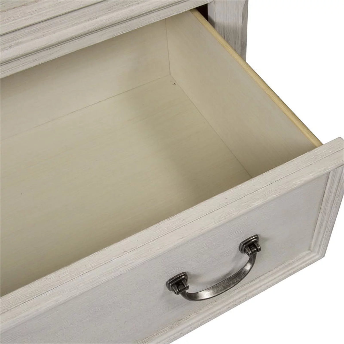 White 7 Drawer Wooden Dresser G9030