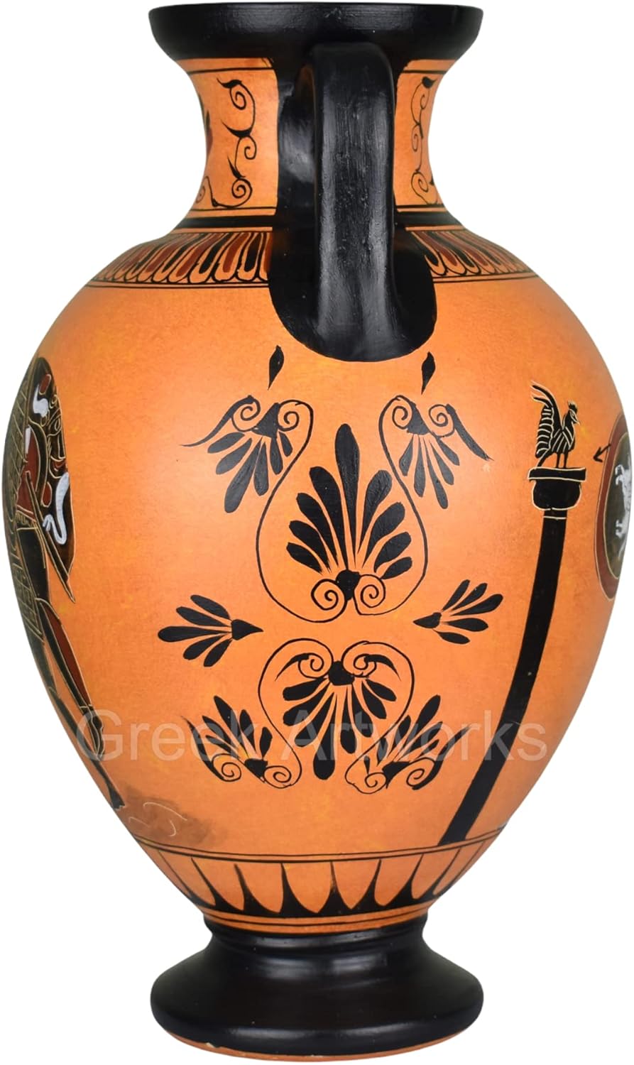 Ancient Greek Pottery Ceramic Amphora Vase Y979220