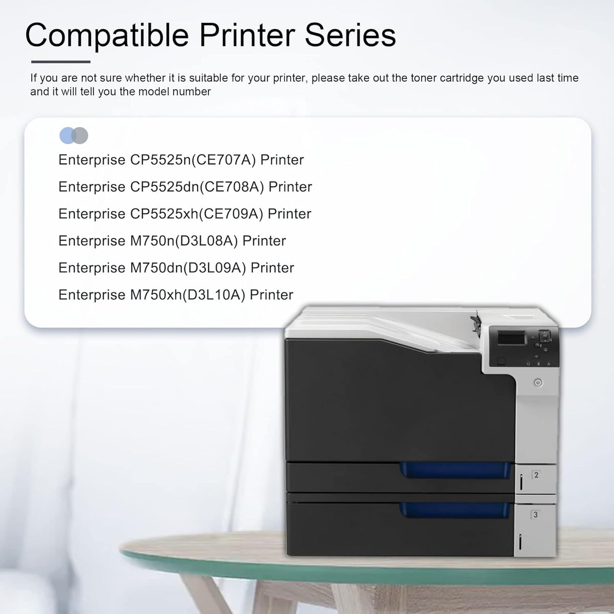 Compatible Remanufactured Toner Cartridge Replacement 6 Pack E4000