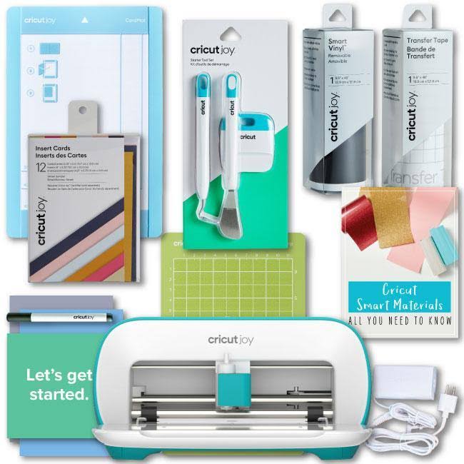 Cricut Joy Smart Machine with Insert Cards & Vinyl Z301