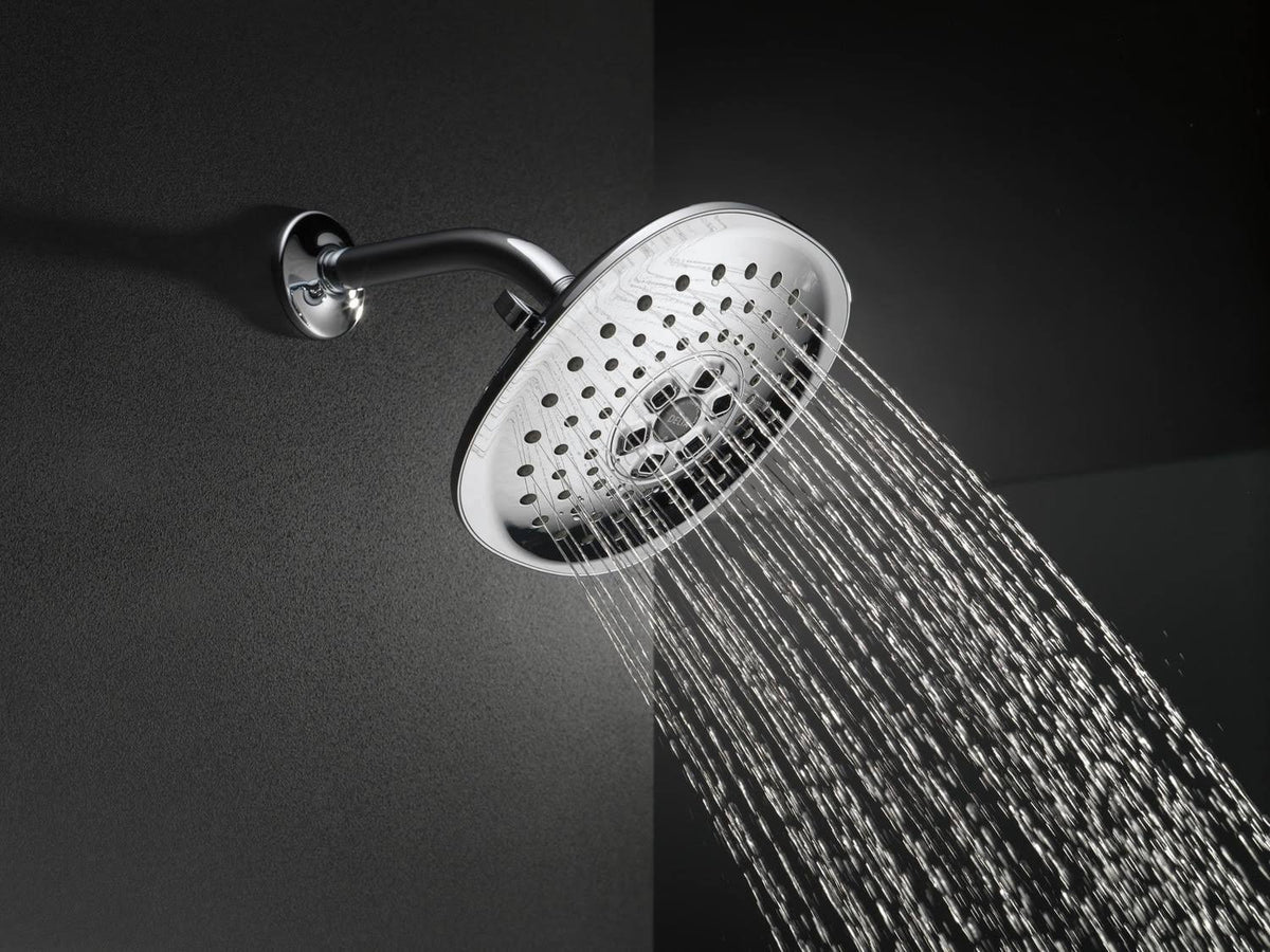 Champagne Bronze 3-Setting Raincan Shower Head V286648