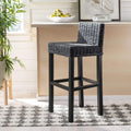 Cappuccino Wicker Bar Stool R286