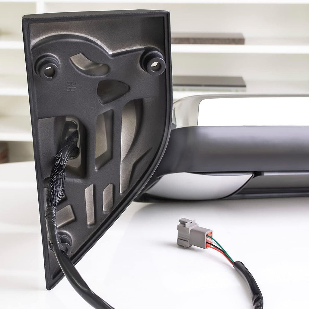 Chrome Power Heated Door Mirrors V43224
