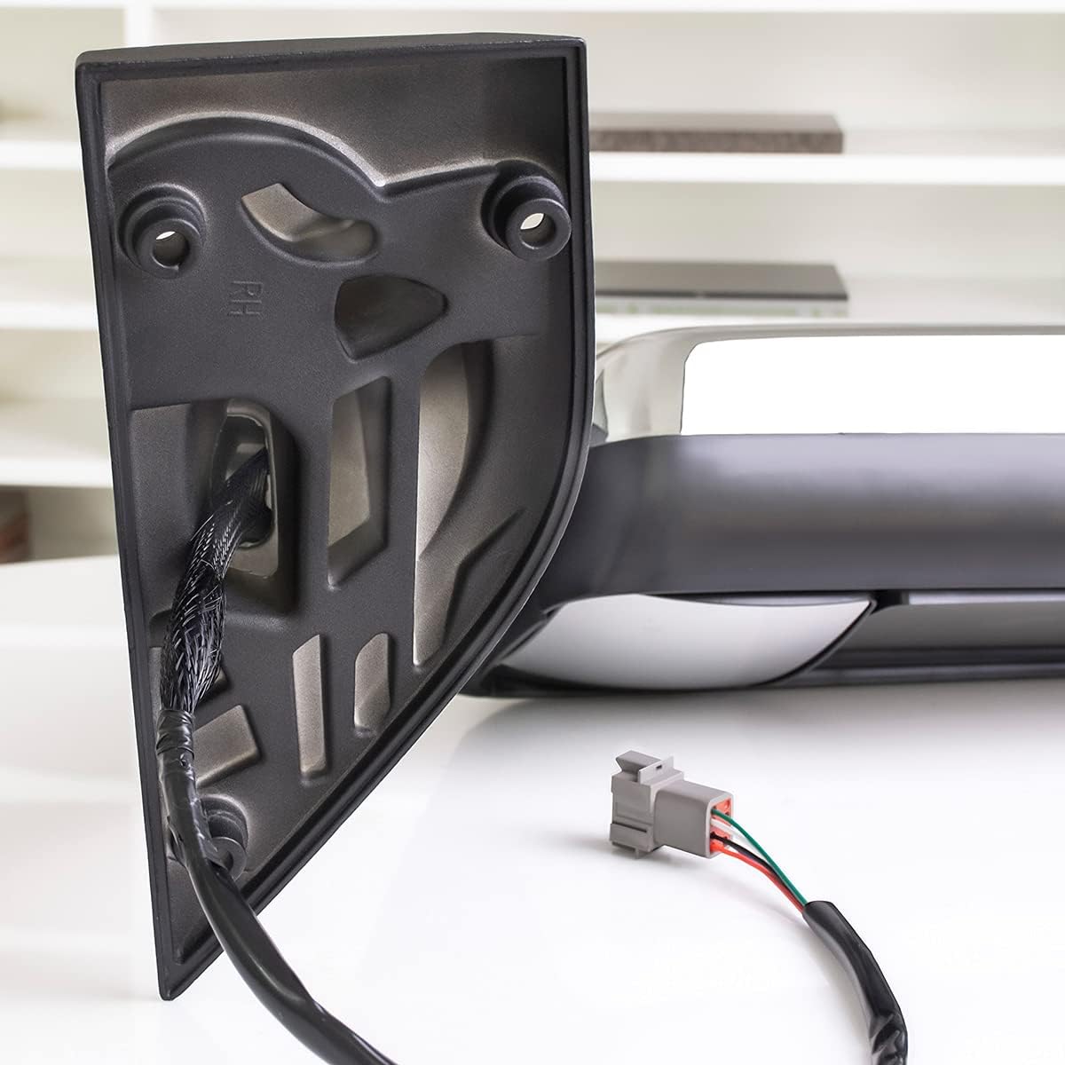 Chrome Power Heated Door Mirrors V43224