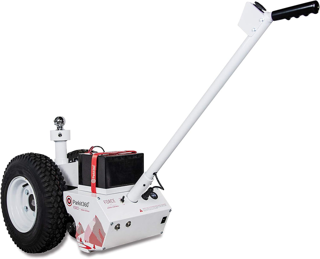 Battery Powered Trailer Jack Utility Dolly with 2 Hitch Balls I456897