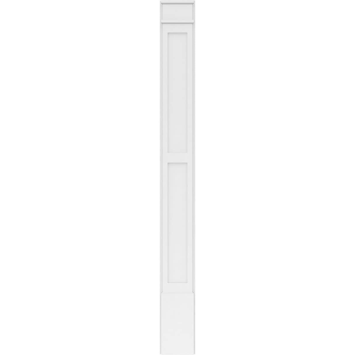 PVC Pilaster with Capital & Base (Pair) T890