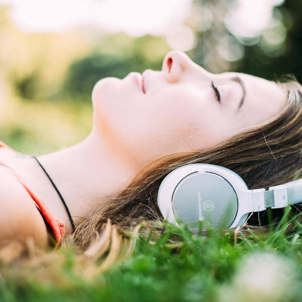Wireless On-Ear High-Resolution Headphones White H5580