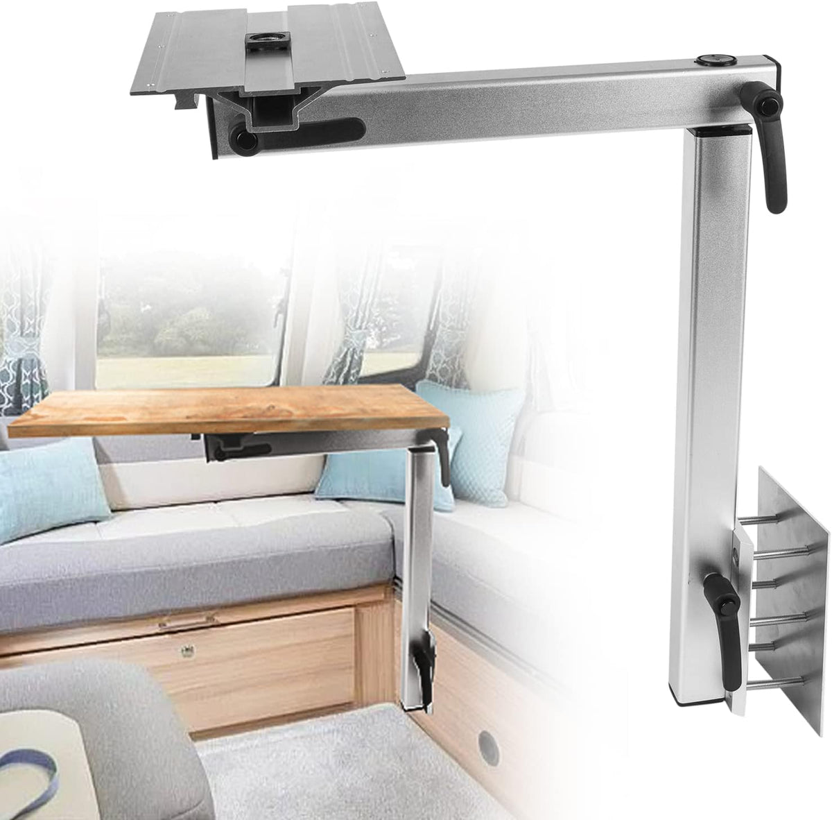 360 Degrees Rotatable Aluminum Alloy Table Frame Z57859